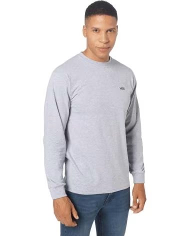 SUDADERA GRIS VANS OFF THE WALL CON LOGO BORDADO GRIS