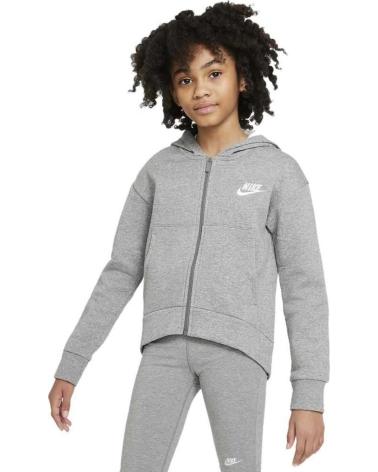 NIKE CHAQUETA CON CAPUCHA GRIS