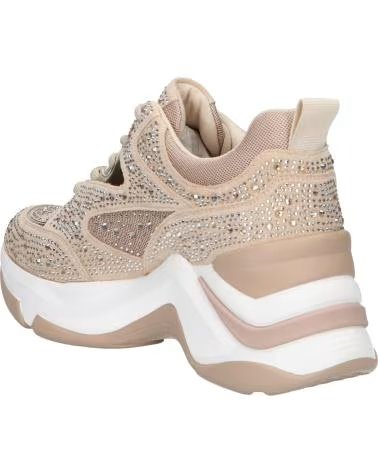 DAMEN SNEAKER EXE 106-52EX21 BEIGE MIT STRASS STRASS BEIGE
