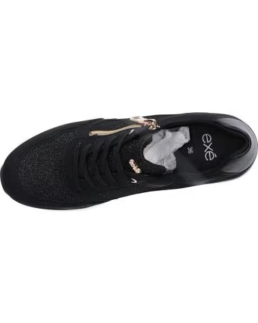 FREIZEITSCHUHE EXE 34-52EX30 PU DAMEN SCHWARZ PU BLACK