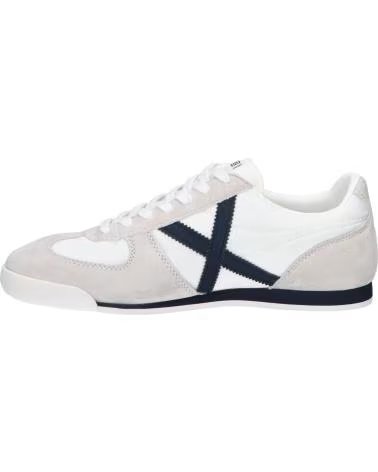 MUNICH ZAPATILLAS 4921003 EN BLANCO PARA UNISEX BLANCA Y AZUL