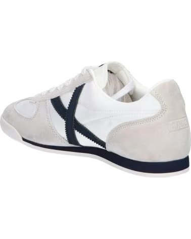MUNICH ZAPATILLAS 4921003 EN BLANCO PARA UNISEX BLANCA Y AZUL