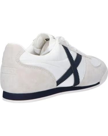 MUNICH ZAPATILLAS 4921003 EN BLANCO PARA UNISEX BLANCA Y AZUL