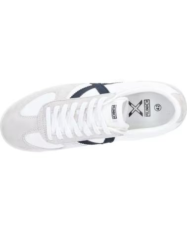 MUNICH ZAPATILLAS 4921003 EN BLANCO PARA UNISEX BLANCA Y AZUL