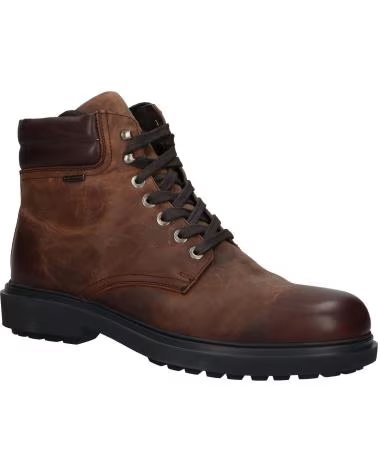 STIVALI GEOX U FALORIA B ABX UOMO PELLE MARRONE C6009 COFFEE