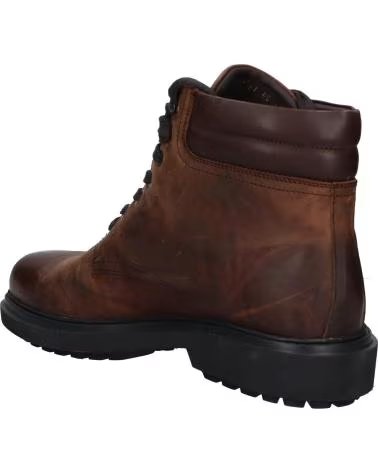 STIVALI GEOX U FALORIA B ABX UOMO PELLE MARRONE C6009 COFFEE