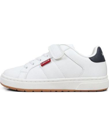 LEVIS ZAPATILLA PIPER JR VPIP0004S 0063 BLANCO
