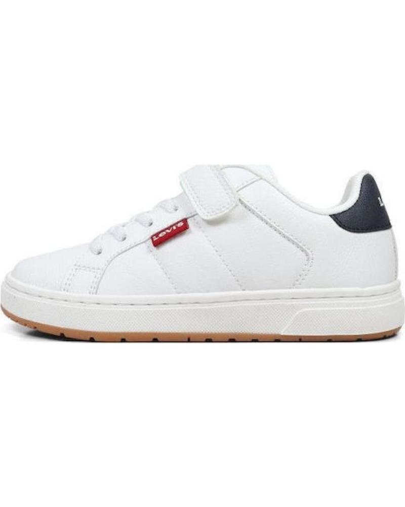LEVIS ZAPATILLA PIPER JR VPIP0004S 0063 BLANCO