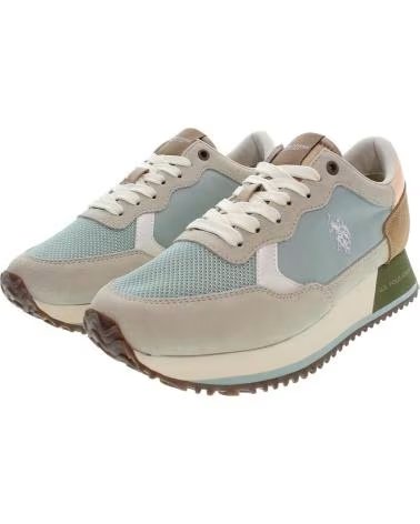 U.S. POLO ASSN. ZAPATILLA U S POLO SACHA SACHA002 LBE TAN01 AZUL