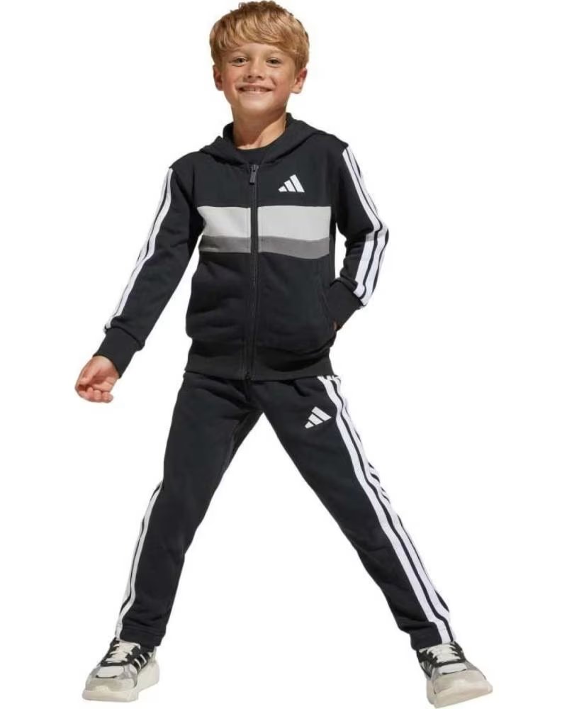 ADIDAS FATO DE TREINO LK 3S TIB FL TS JY0520 PARA CRIANÇAS NEGRO
