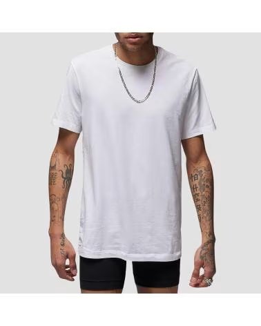 CAMISETA NIKE FLIGHT BASE JM0625 MASCULINA BRANCA BLANCO