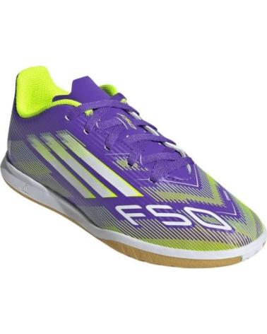 ADIDAS BOTA F SALA F50 CLUB IN J JI0042 MORADO