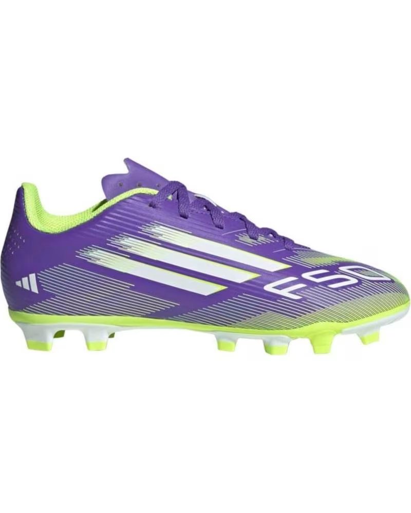 ADIDAS BOTAS DE FUTBOL F50 FG-MG EN PARA NINOS MORADO