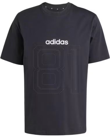 ADIDAS Camiseta De Manga Corta Je8993 en multicolor para hombre BLACK-WHITE