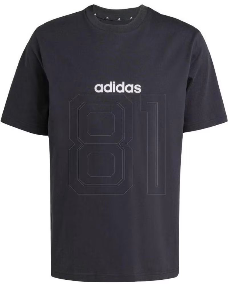 ADIDAS Camiseta De Manga Corta Je8993 en multicolor para hombre BLACK-WHITE