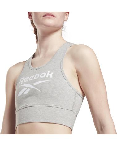 REEBOK TOP RI BL COTTON BRALET GR9393 GRIS
