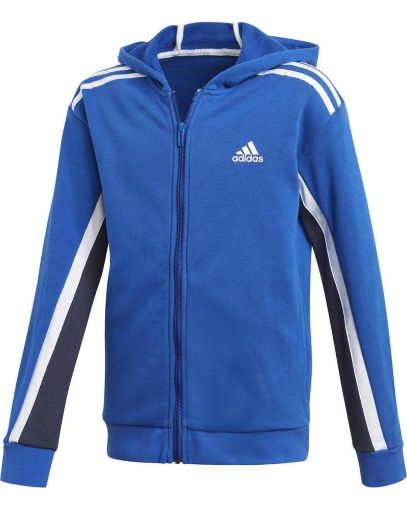 ADIDAS SUDADERA B BOLD FZ HD GE0916 AZUL