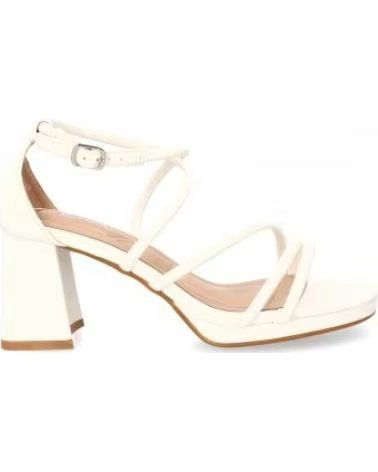ABENDSCHUHE SPORT3PUNTO0 JL893 WEISSE BLOCKABSATZ-SANDALEN VARIOS COLORES