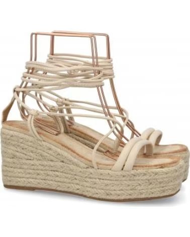 SANDALES HABILLÉES SPORT3PUNTO0 JNS336 AVEC COMPENSÉ HAUT ET LACETS VARIOS COLORES