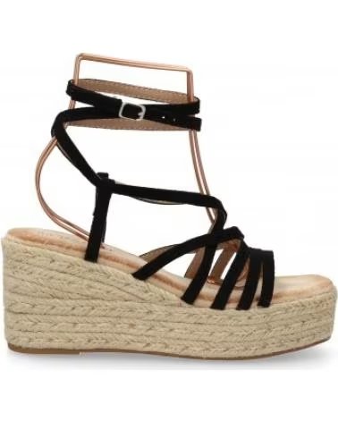 SANDALIAS DE CUÑA SPORT3PUNTO0 JNS377 CON TIRAS Y HEBILLA VARIOS COLORES
