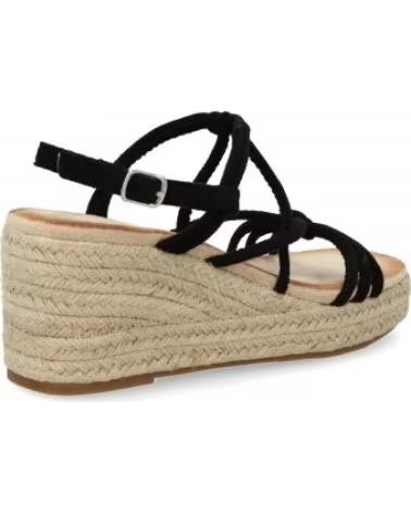 SPORT3PUNTO0 JNS333 SANDALIAS DE VESTIR CON CUÑA NEGRAS VARIOS COLORES