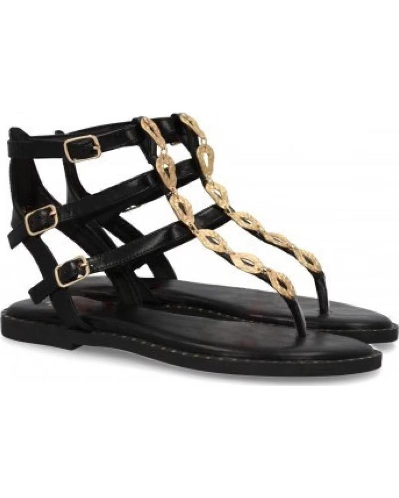 GLADIATOR-ZEHENTRENNER-SANDALEN SPORT3PUNTO0 AA-28 MIT KETTEN VARIOS COLORES
