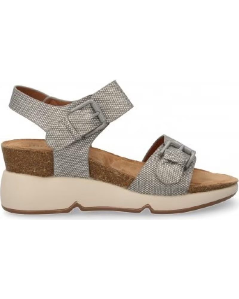 SANDALIAS SPORT3PUNTO0 3345-PLATA CON CUÑA VARIOS COLORES