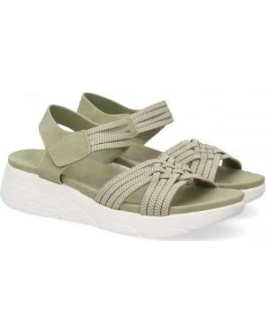 SANDALES HABILLÉES SPORT3PUNTO0 NS-5150 VERT OLIVE AVEC BRIDES TRESSÉES ET FERMETURE VELCRO VARIOS COLORES