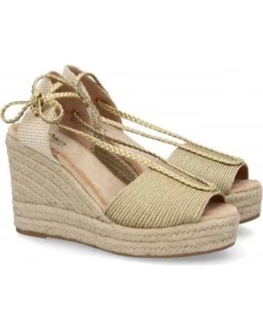 ESPADRILLES COMPENSÉES SPORT3PUNTO0 AVEC BRIDES CROISÉES ET LACETS VARIOS COLORES