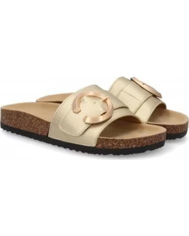 SANDÁLIAS DE DEDO SPORT3PUNTO0 VR5-1757 OURO COM FIVELA DECORATIVA VARIOS COLORES