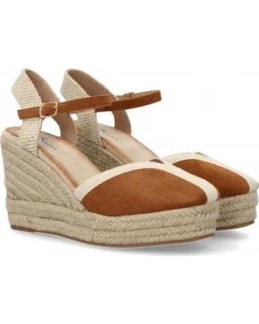 KEILABSATZ-ESPADRILLES SPORT3PUNTO0 TF3395 MIT KNÖCHELRIEMEN VARIOS COLORES
