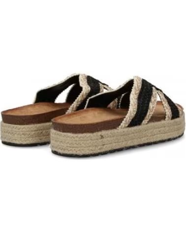 SPORT3PUNTO0 ZEHENTRENNER-SANDALEN MIT ESPARTO-PLATTFORM VARIOS COLORES