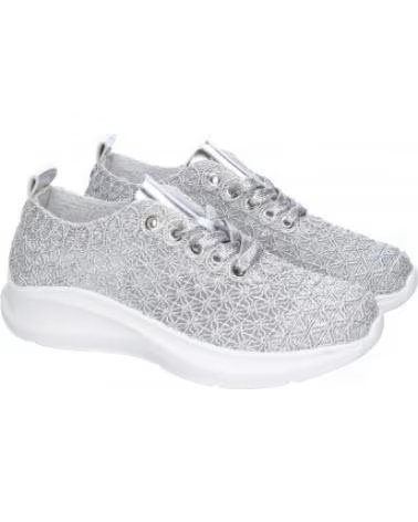 ZAPATILLAS CASUAL MUJER SPORT3PUNTO0 TT-79 PLATA VARIOS COLORES