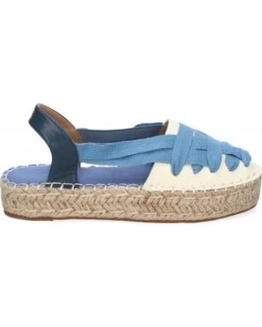 FLACHE ESPADRILLES SPORT3PUNTO0 3U18 FARBVERLAUF-DESIGN VARIOS COLORES