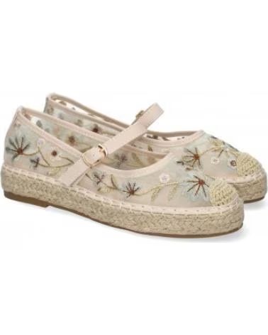 BASKETS CASUAL FEMME SPORT3PUNTO0 HA-5282 BRODÉS BEIGE VARIOS COLORES