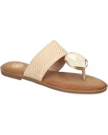 FLAT SANDALS SPORT3PUNTO0 GG-72-BEIGE BEIGE VARIOS COLORES