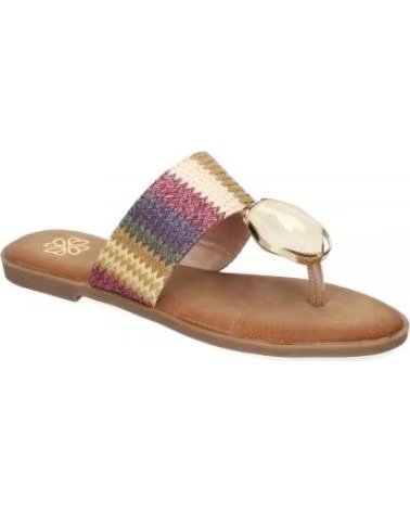 FLAT SANDALS SPORT3PUNTO0 GG-72-KAKI VARIOS COLORES