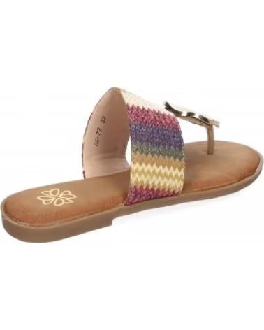 FLAT SANDALS SPORT3PUNTO0 GG-72-KAKI VARIOS COLORES