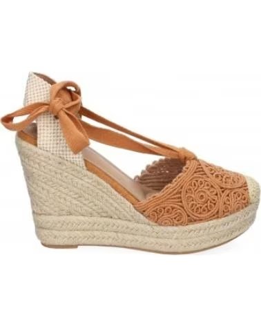 ESPADRILLES ANABELA SPORT3PUNTO0 JC-5019 COM TIRAS NO TORNOZELO VARIOS COLORES