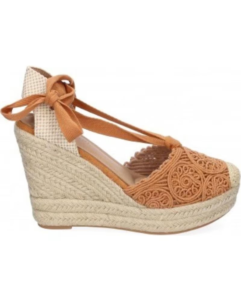 KEILABSATZ-ESPADRILLES SPORT3PUNTO0 JC-5019 MIT KNÖCHELRIEMEN VARIOS COLORES