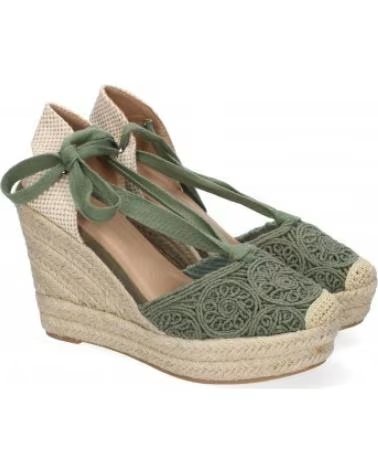 KEILABSATZ-ESPADRILLES SPORT3PUNTO0 JC-5019 MIT KNÖCHELRIEMEN VARIOS COLORES
