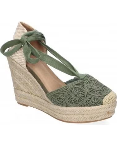 KEILABSATZ-ESPADRILLES SPORT3PUNTO0 JC-5019 MIT KNÖCHELRIEMEN VARIOS COLORES