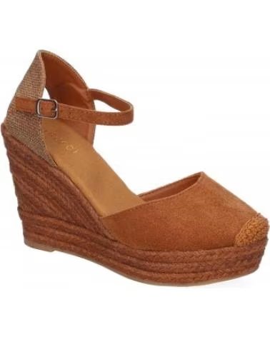 SPORT3PUNTO0 VR5-1527 CAMEL ESPADRILLES MIT KNÖCHELRIEMEN VARIOS COLORES