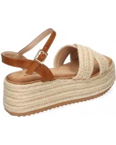KEILABSATZ-SANDALEN SPORT3PUNTO0 F230-20 BEIGE FÜR DAMEN VARIOS COLORES