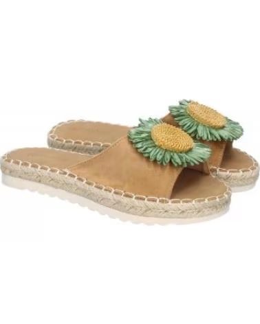 ALPERCATAS RASAS SPORT3PUNTO0 FB-5198 COM DETALHE FLORAL VERDE VARIOS COLORES