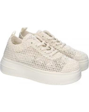 WOMEN'S CASUAL SNEAKERS SPORT3PUNTO0 SL77-25 BEIGE VARIOS COLORES