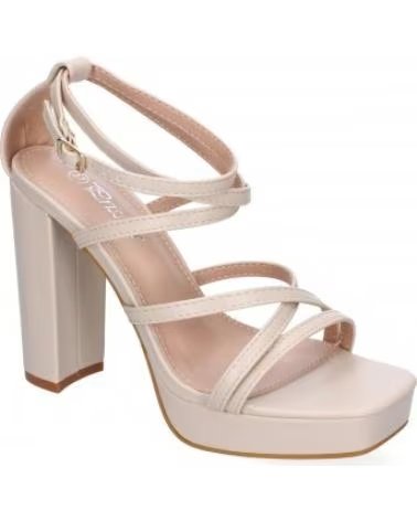 HIGH HEEL SANDALEN SPORT3PUNTO0 JL851-BEIGE VARIOS COLORES
