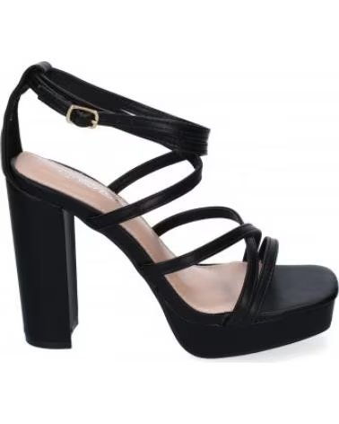 SANDÁLIAS DE SALTO ALTO SPORT3PUNTO0 JL851 MULHER PRETO VARIOS COLORES