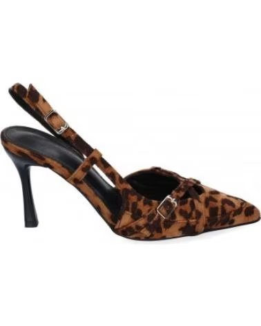 SCARPE ELEGANTI DONNA TACCO ALTO SPORT3PUNTO0 LEOPARDO VARIOS COLORES