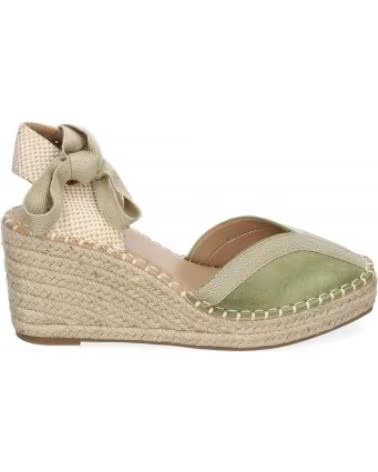 KEILABSATZ-ESPADRILLES SPORT3PUNTO0 CF-5183 MIT SCHLEIFE VARIOS COLORES